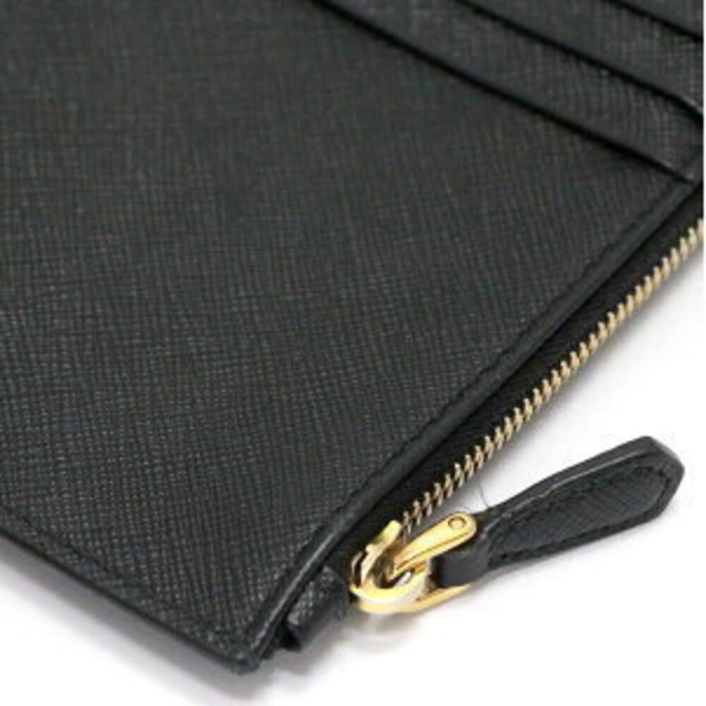 Prada Triangle Logo Document Wallet Fragment Saff… - image 4